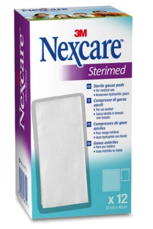 NEXCARE STERIMED 18x40cm 12 Pezzi